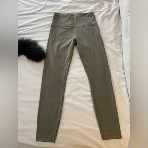 Olive green Lululemon Leggings